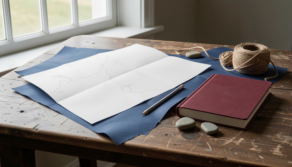 A research still life for A coast notebook as a local record